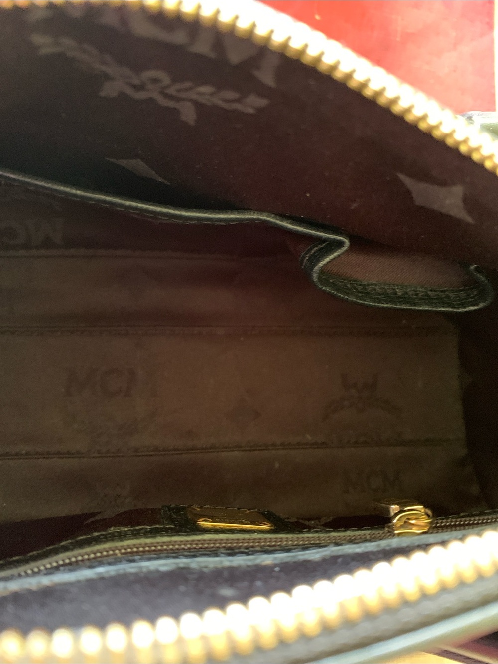 MCM Black Mini Barrel Satchel with Gold Hardware - Picture 9 of 11